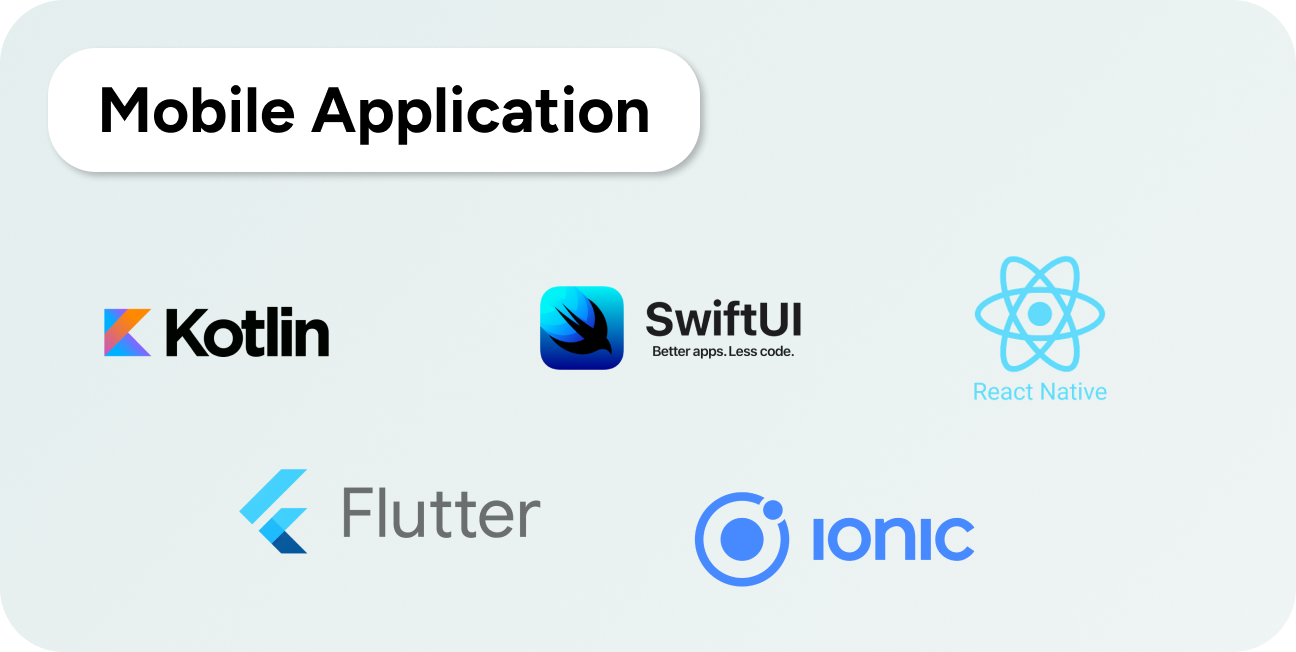 Mobile Application technologies